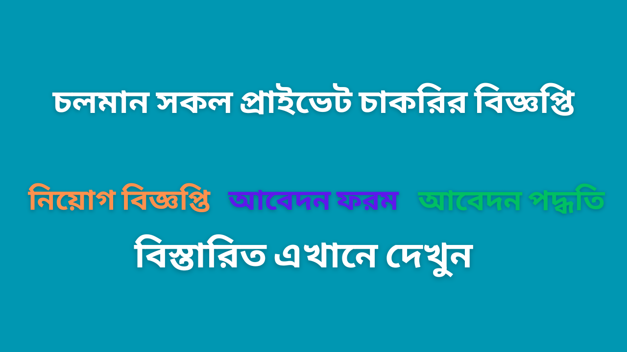 All Private Job Circular 2024